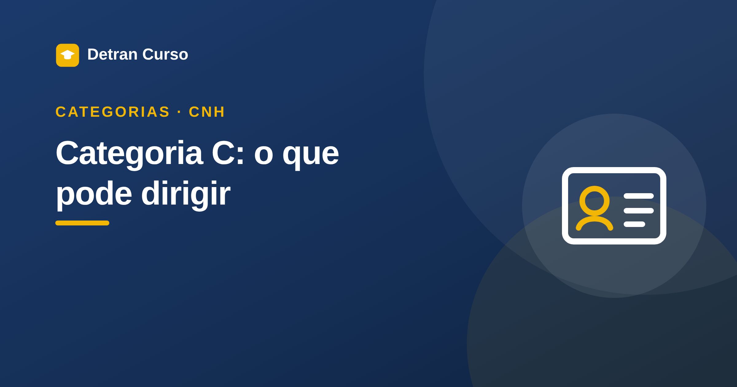 Categoria C da CNH: o que pode dirigir, limite de peso, requisitos para tirar e o que muda no dia a dia