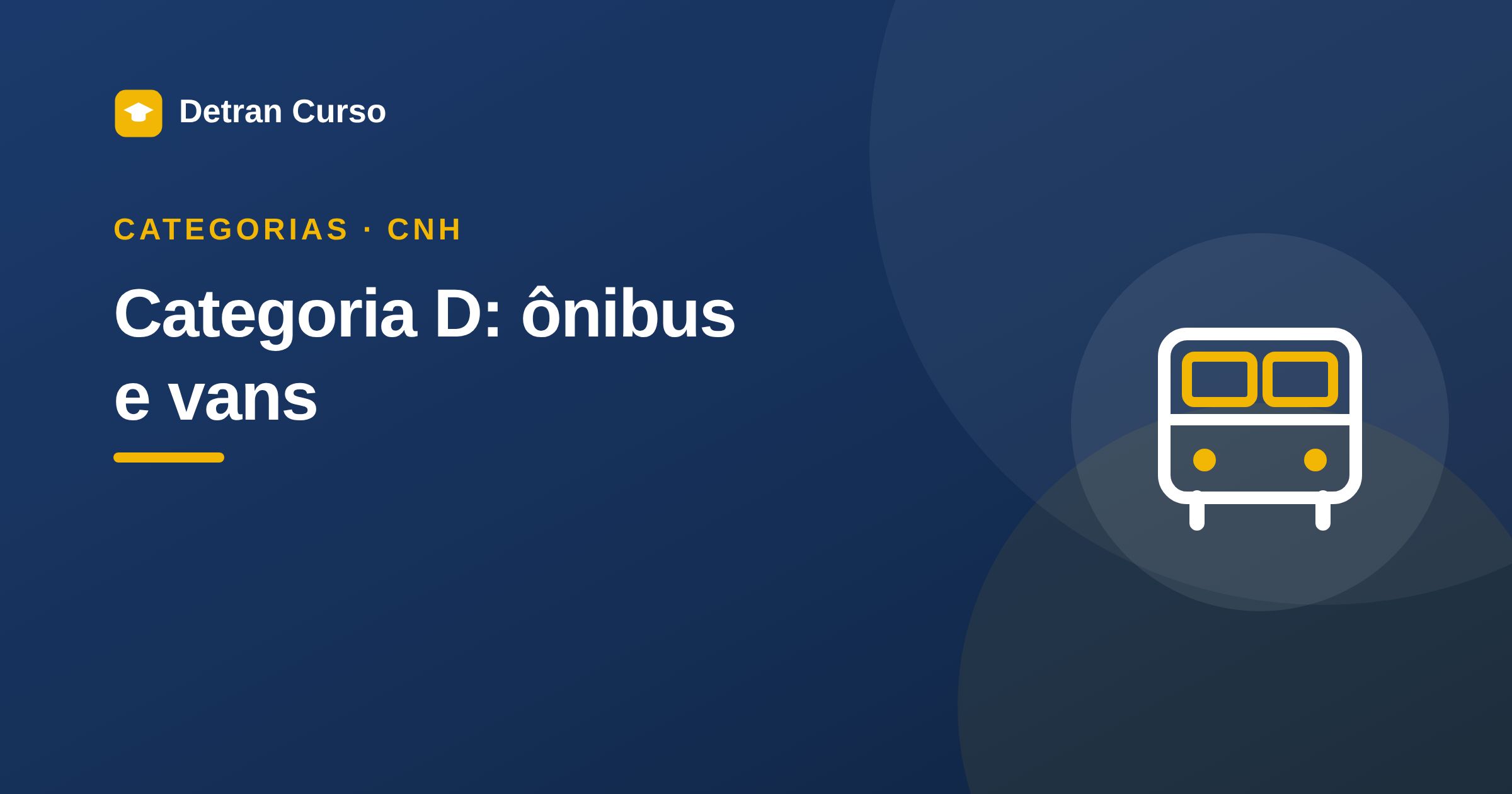 Categoria D da CNH: o que pode dirigir, quando a van vira D, requisitos e curso de transporte coletivo
