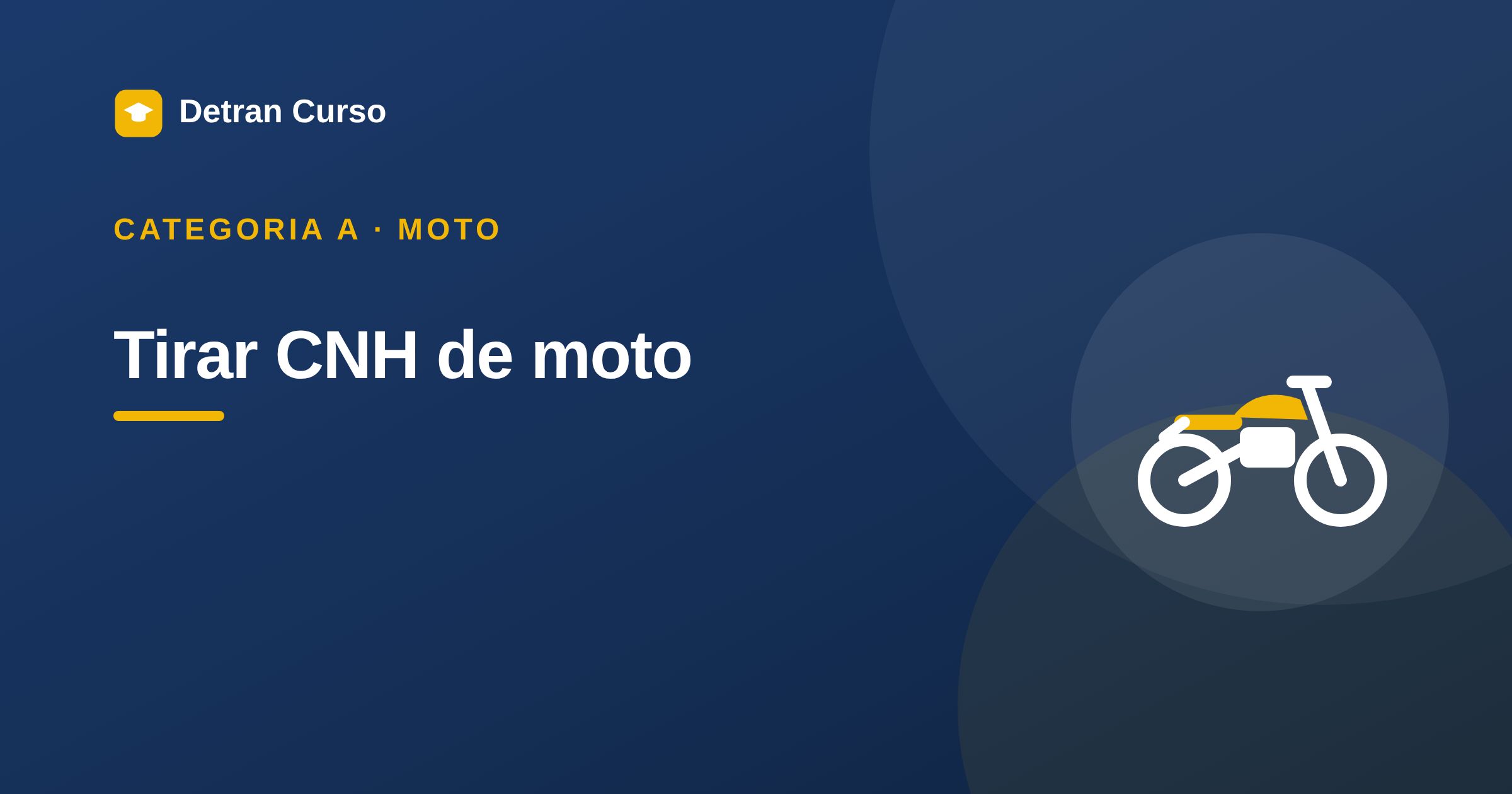 Como tirar a CNH de moto (categoria A): requisitos, etapas, exame prático no circuito e o que reprova