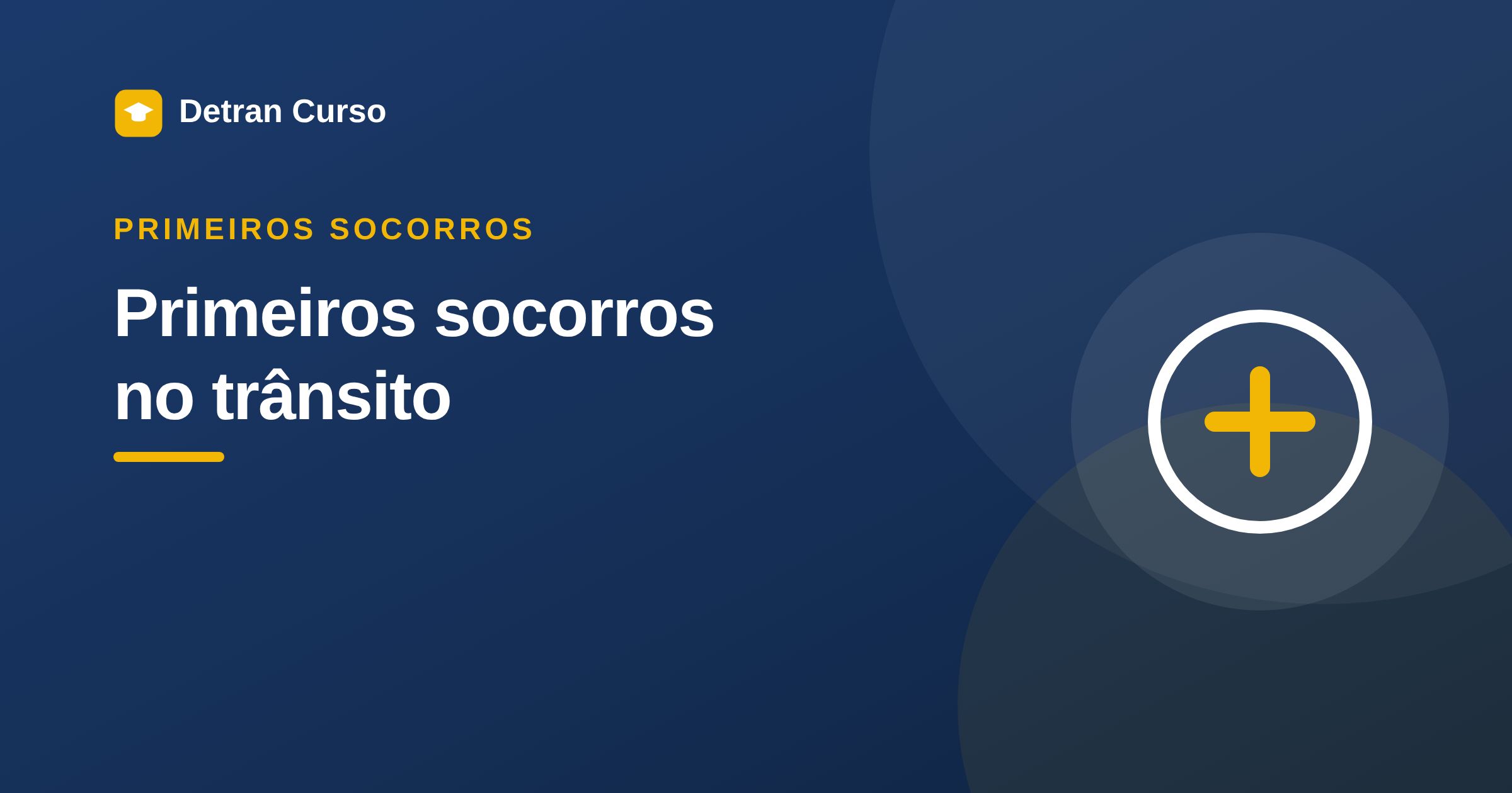 Primeiros socorros no trânsito: o que cai na prova